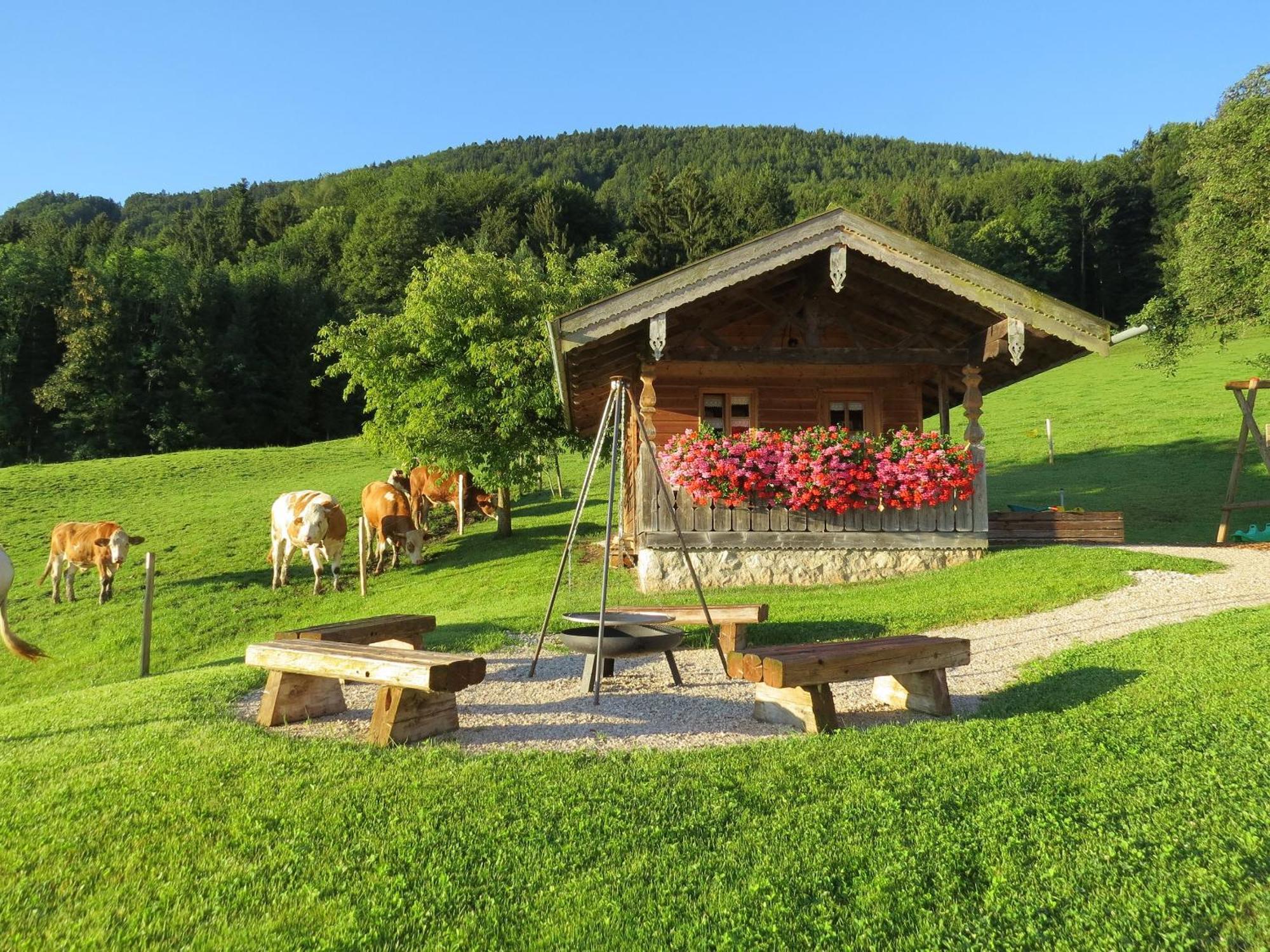 Villa Schleipfnerhof Urlaub Auf Dem Bauernhof Bernau am Chiemsee Exterior foto